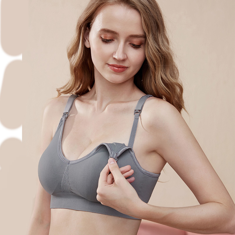 Solid Seamless Wireless Matern - đánh giá và giá Nursing Bra Sleep